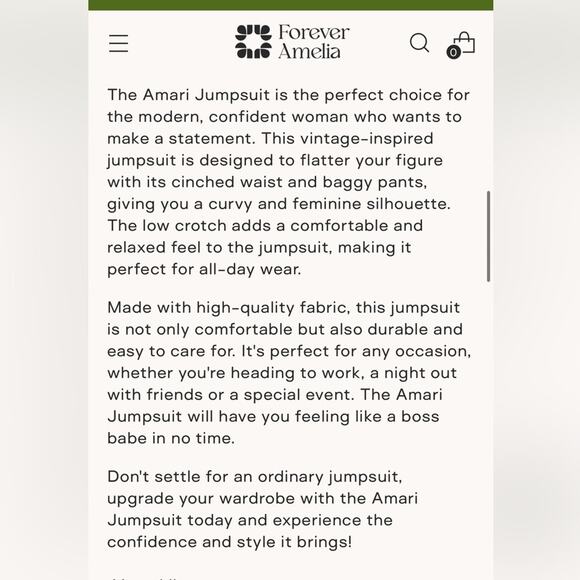 Amari jumpsuit in fuchsia pink - Picture 7 of 16